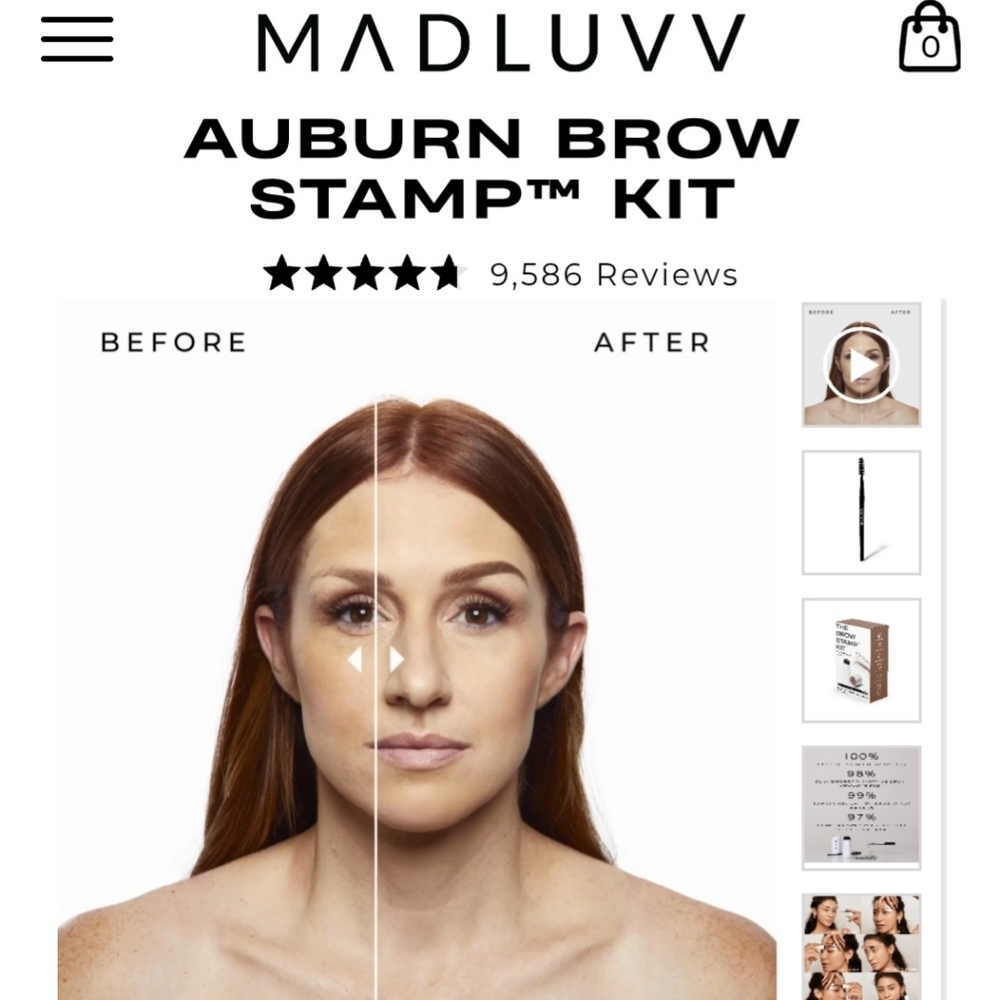 MADLUVV Brow Stamp Kit - Picture 3 of 4